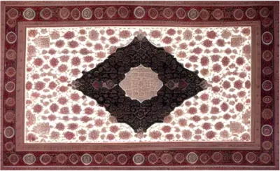 سجادة عجمي حمراء كلاسيك